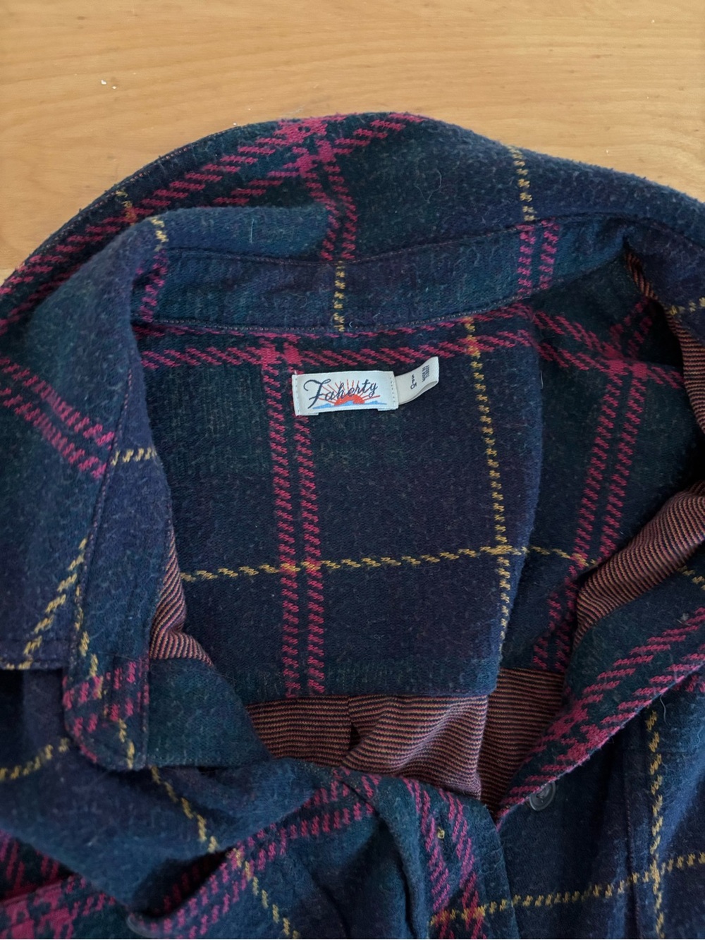 Faherty Plaid Button Up